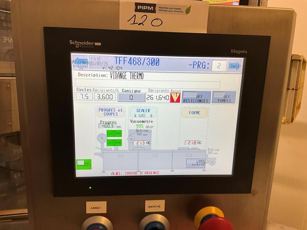 2015 GUELT TH3000 Thermoforming Packaging Machine