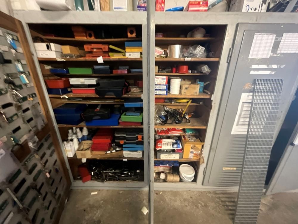 Workshop cabinets (4)