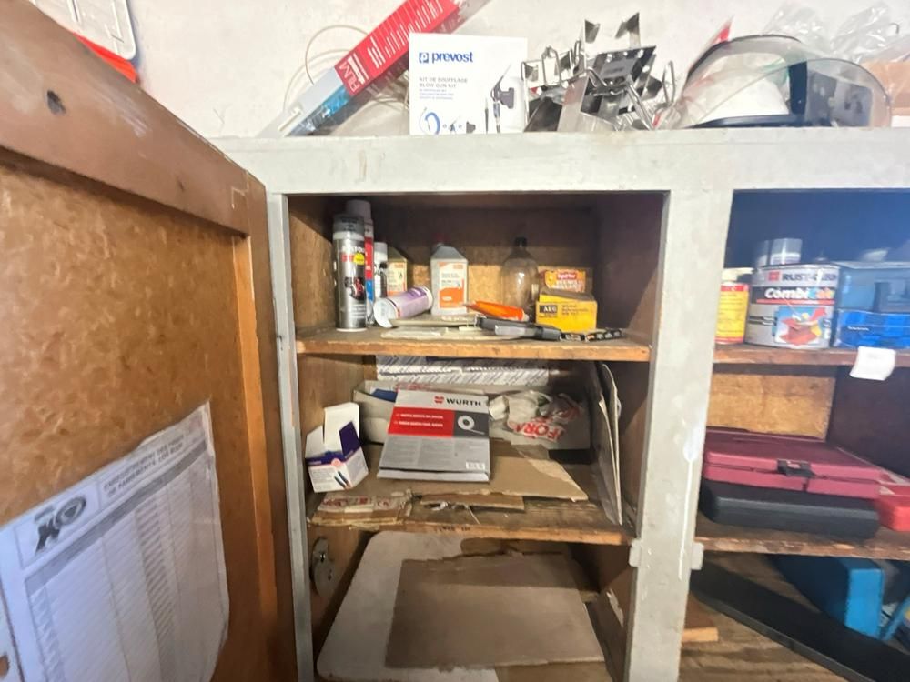 Workshop cabinets (4)