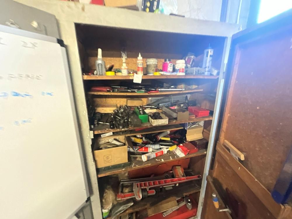 Workshop cabinets (4)