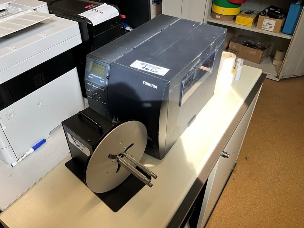 Toshiba B-EX4T1-GS12-QM-R Barcode Label Printer