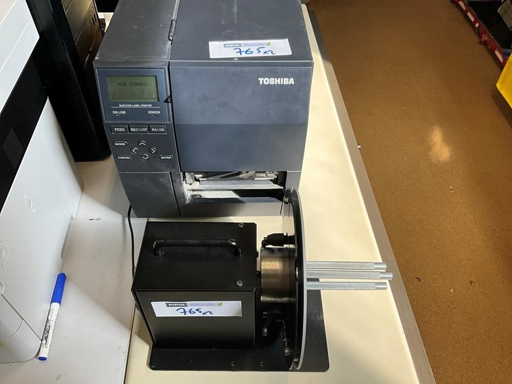 Toshiba B-EX4T1-GS12-QM-R Barcode Label Printer