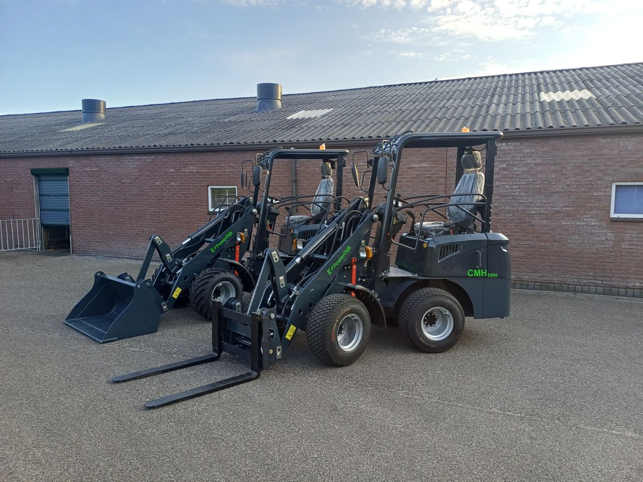 Mini shovel CMH 606 elektrische minishovel Shovels