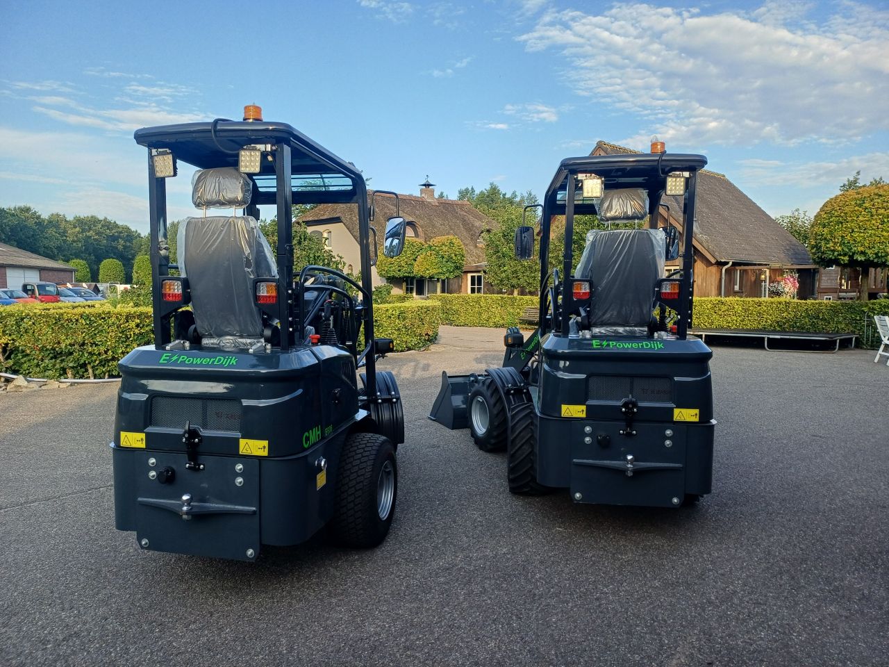 Mini shovel CMH 606 elektrische minishovel Shovels