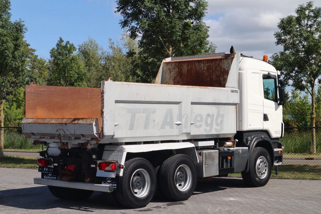 Scania R560 V8 EURO 5 6X4 FULL STEEL BIG AXLES RETARDER