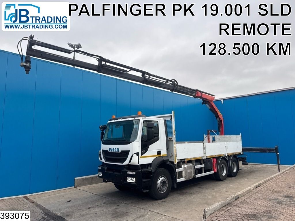 Iveco Stralis 360 X-way 6x4, EURO 6, Palfinger, Remote
