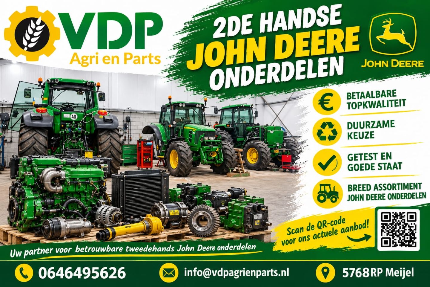 John Deere onderdelen