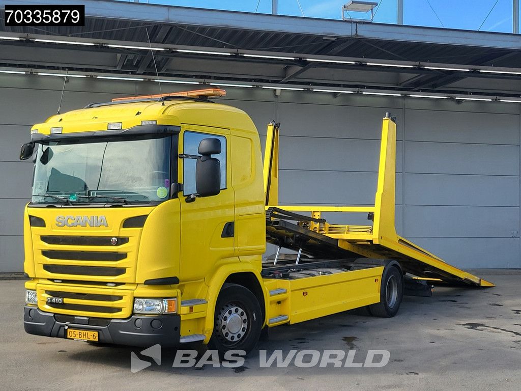 Scania G410 4X2 NL-Truck GS Meppel Abscheppwagen Recovery vehicle Winch Retarder Euro 6