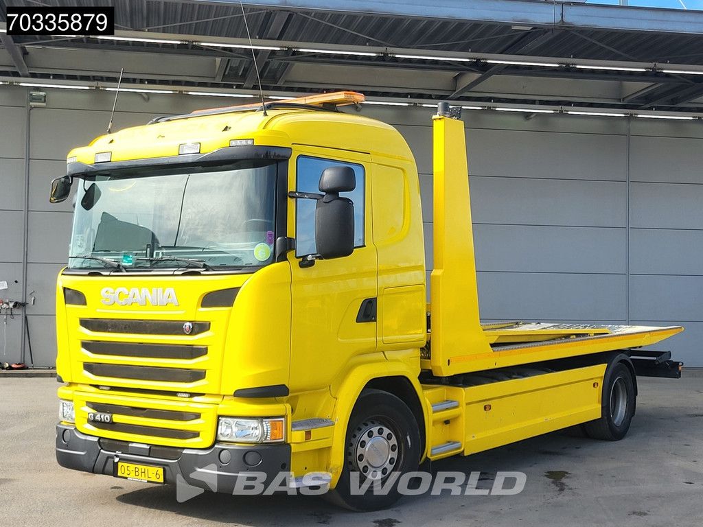 Scania G410 4X2 NL-Truck GS Meppel Abscheppwagen Recovery vehicle Winch Retarder Euro 6