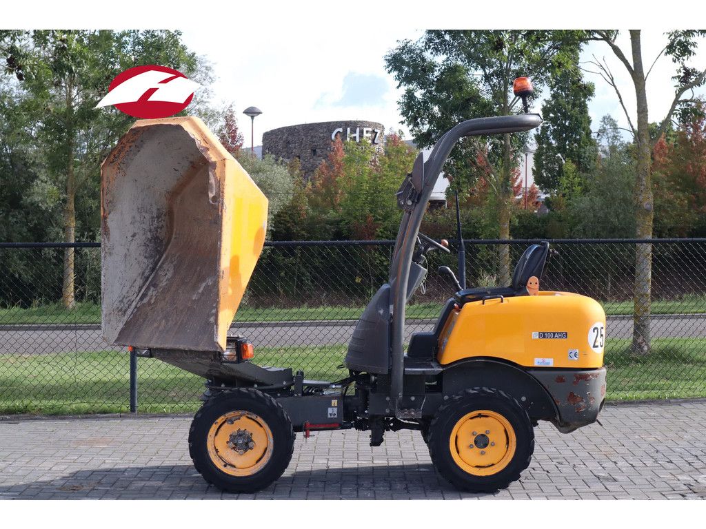 Ausa D100 AHG | ROTATING TIP | LOW HOURS | GOOD TIRES