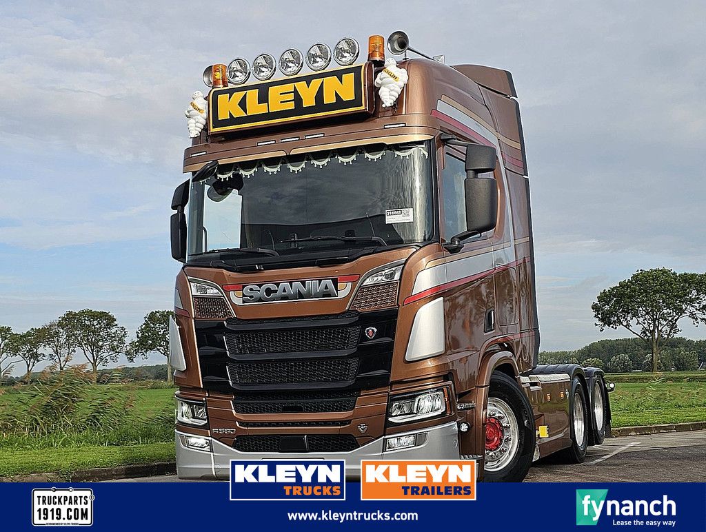 SCANIA R580 6x2 nb led leather