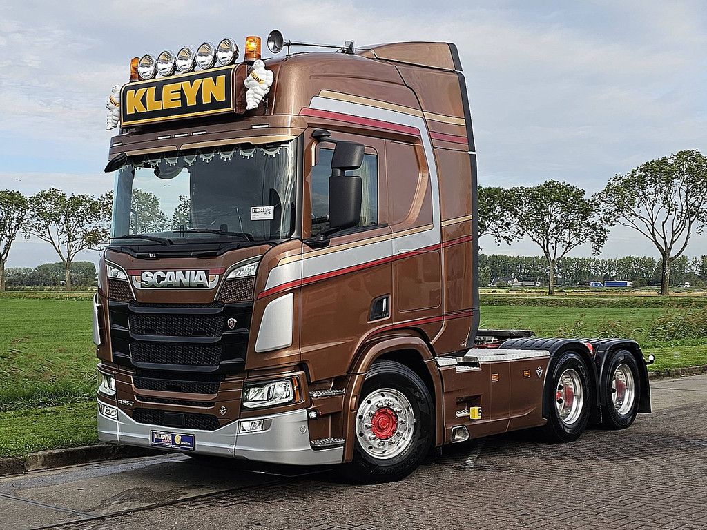SCANIA R580 6x2 nb led leather