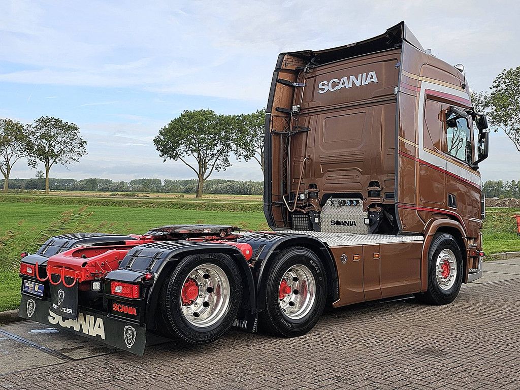 SCANIA R580 6x2 nb led leather
