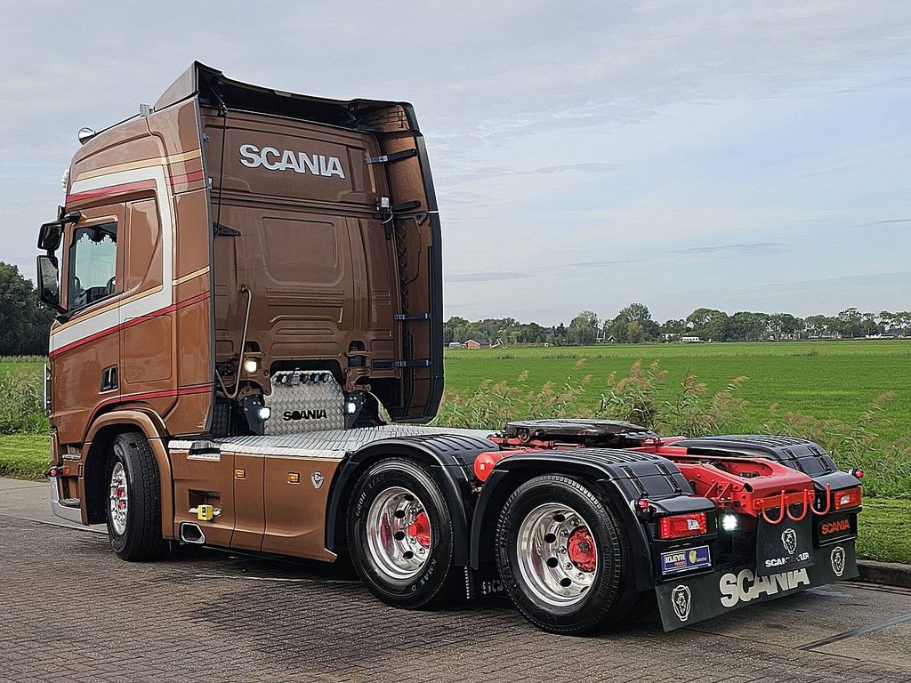 SCANIA R580 6x2 nb led leather