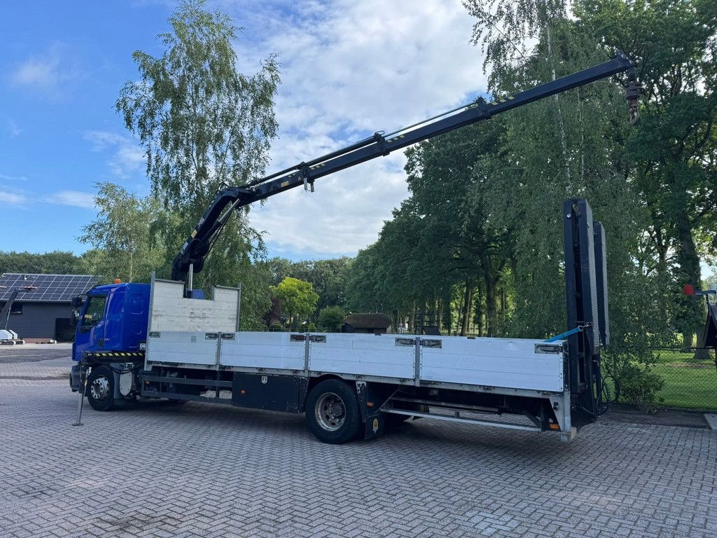 Volvo FE 240 HIAB 111B-3 DUO machinetransporter + kraan