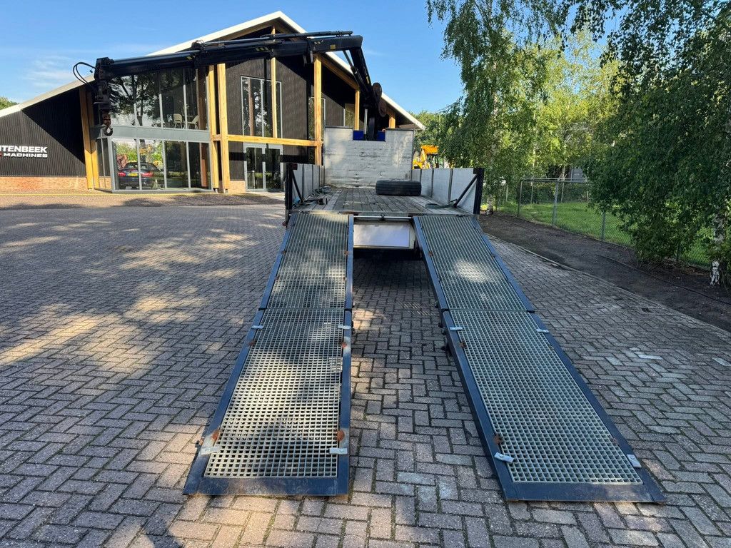 Volvo FE 240 HIAB 111B-3 DUO machinetransporter + kraan