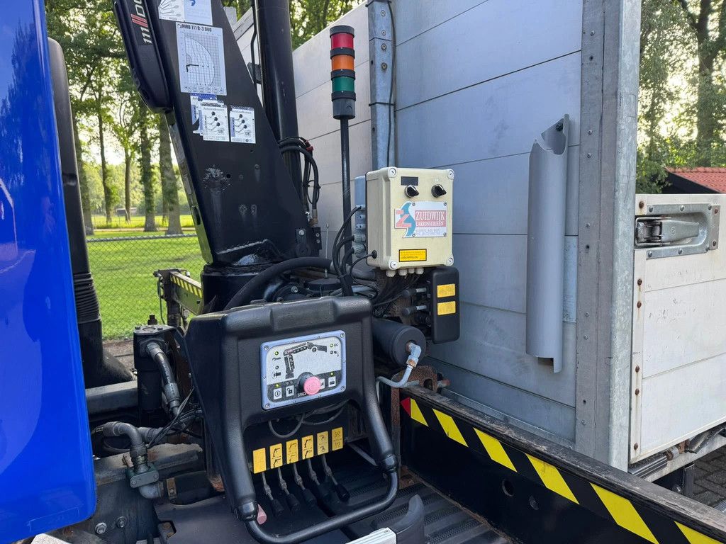 Volvo FE 240 HIAB 111B-3 DUO machinetransporter + kraan