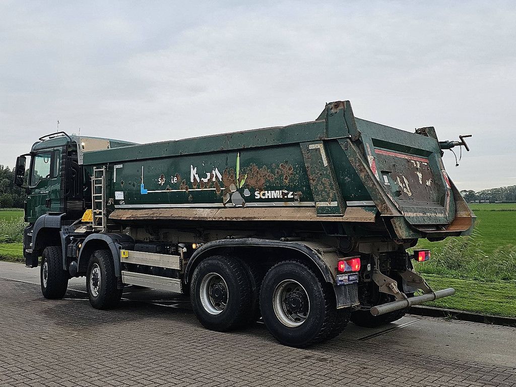 M.A.N. 35.400 TGS schmitz mulde 8x6