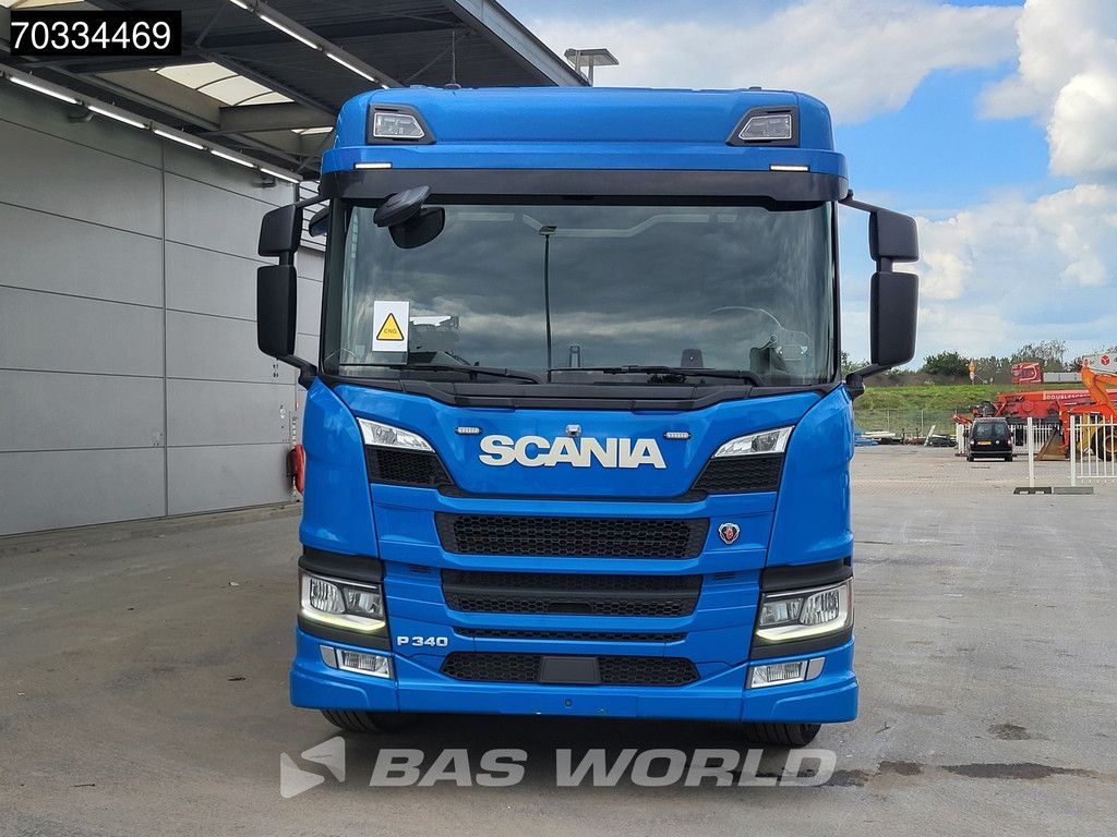 Scania P P340 6X2 CNG ENGINE! 20m3 NTM garbage truck steering axle Retarder Euro 6