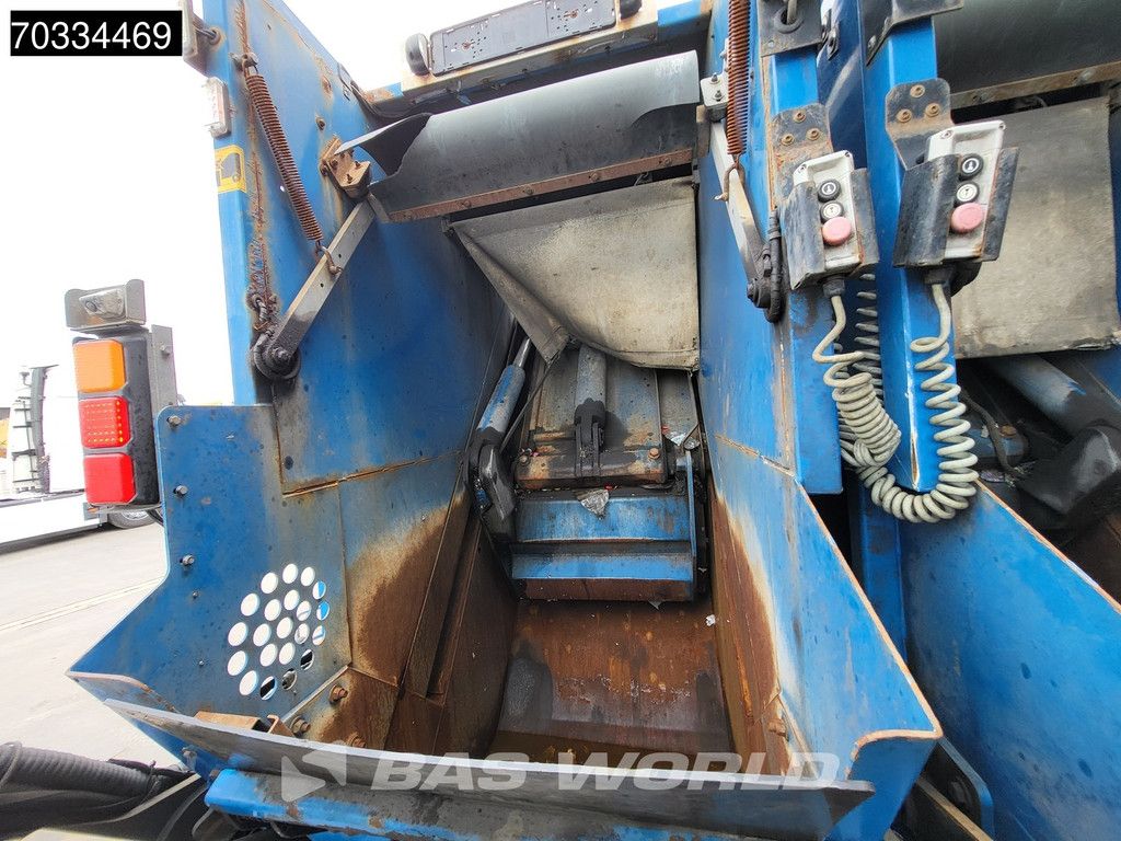 Scania P P340 6X2 CNG ENGINE! 20m3 NTM garbage truck steering axle Retarder Euro 6