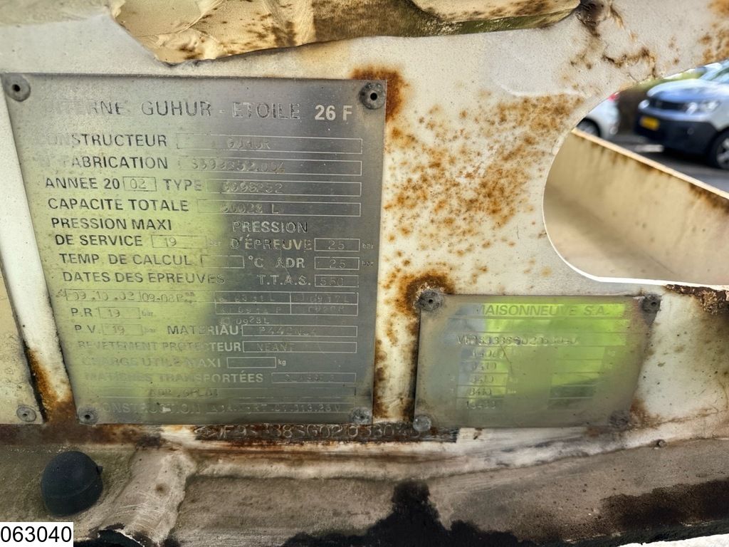 Maisonneuve gas 50.028 Liter, LPG GPL gas tank, Gaz, 1 Compartment