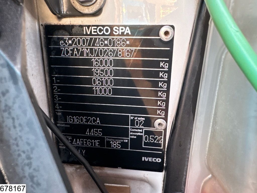 Iveco Eurocargo 160-250 EURO 6, Carrier Supra, Steel, Manual