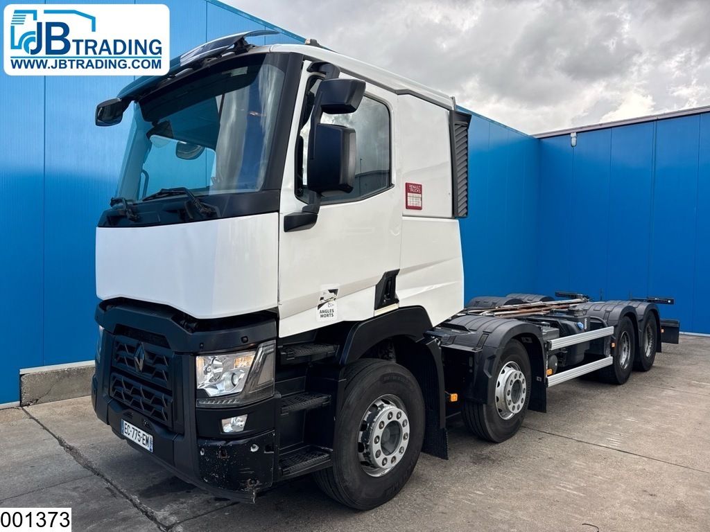 Renault C 430 8x4, EURO 6, Steel suspension, PTO, Hydro