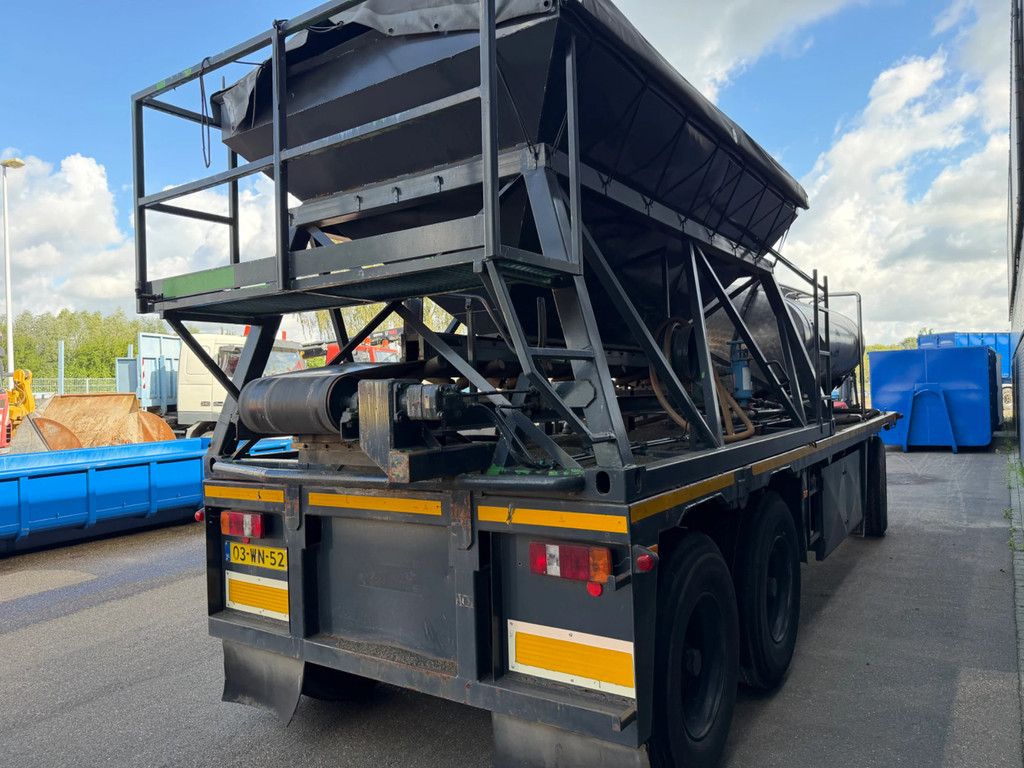 Floor FLA-10-181 Wegenbouw Splitverdeler + RVS Tank Hatzmotor 3 asser