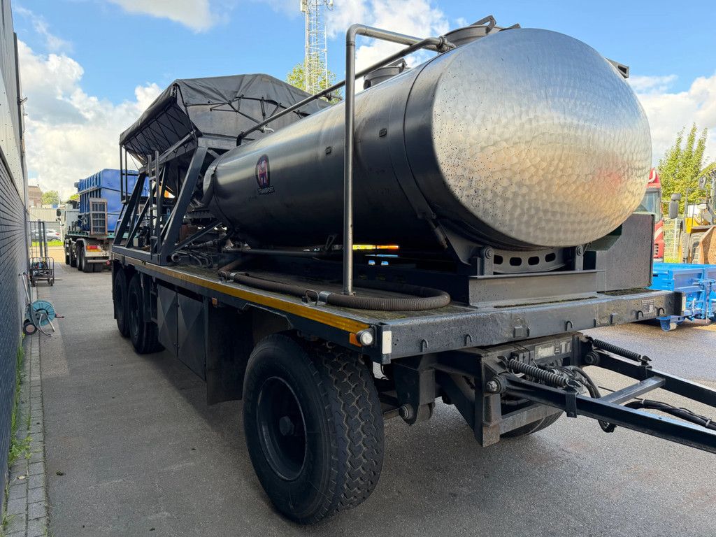 Floor FLA-10-181 Wegenbouw Splitverdeler + RVS Tank Hatzmotor 3 asser