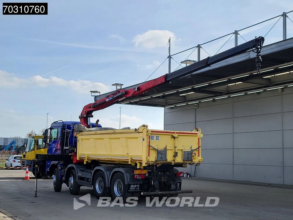 MAN TGS 35.480 8X4 HMF 2243-Z2 Crane Kran Tipper Euro 6