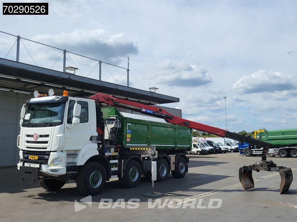 TATRA 8P6R43/Phoenix Tatra Phoenix 8X6 NL-Truck HMF 1943Z Crane87800 17m3 HSW Big-Axle Steering-Axle 8x6 Automatic Euro 6