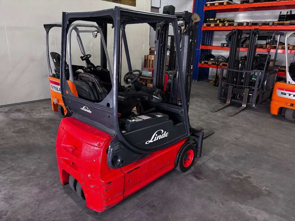 LINDE E14-2 elektrische heftruck TRIPLO / FREELIFT / SIDESHIFT