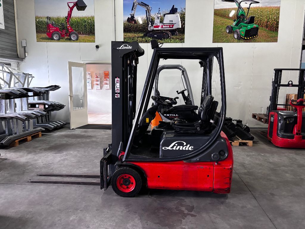 LINDE E14-2 elektrische heftruck TRIPLO / FREELIFT / SIDESHIFT