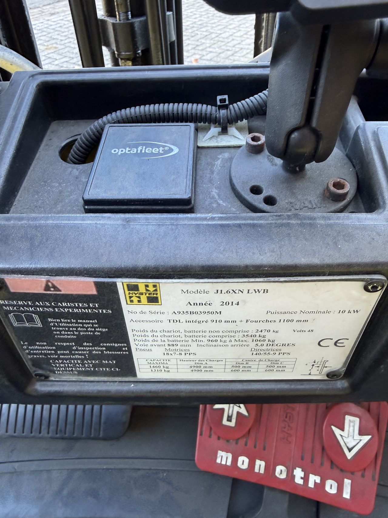 Hyster heftruck