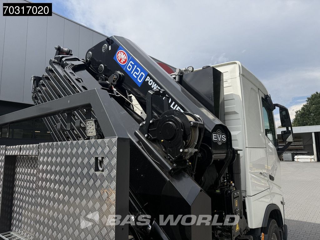 Volvo FH 500 8X2 COMING SOON! HMF 6120 K6 Crane + 2.5t Winch Lift+steering axle Euro 6