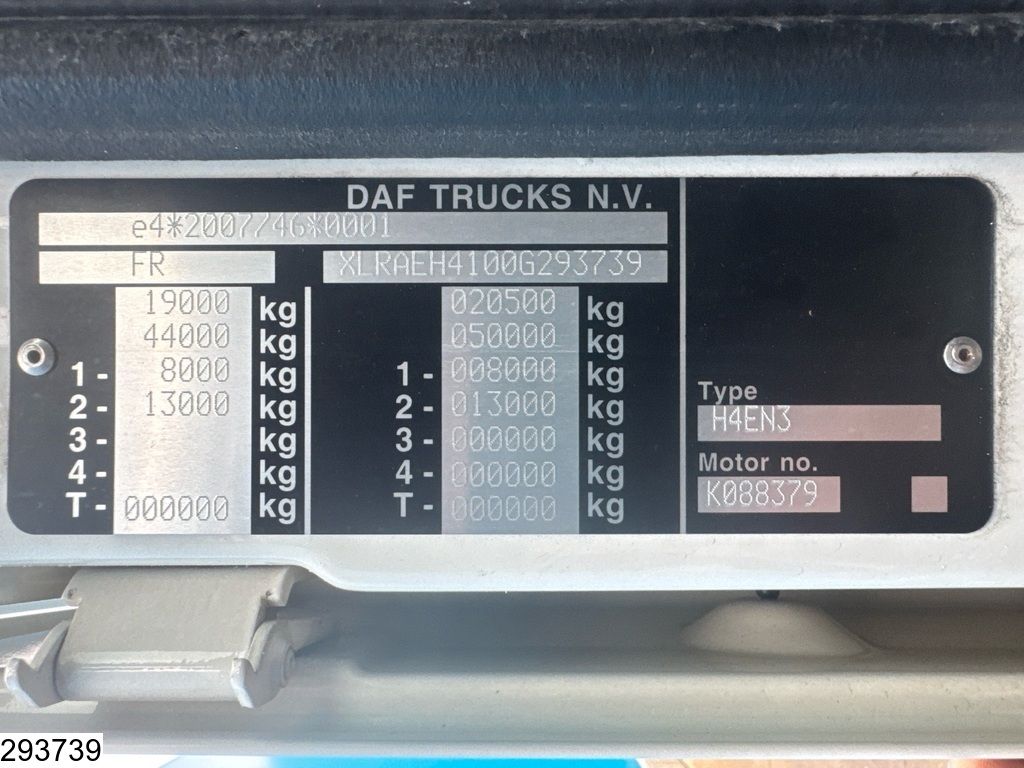 DAF XF 450 EURO 6d, ACC, Standairco, BDF