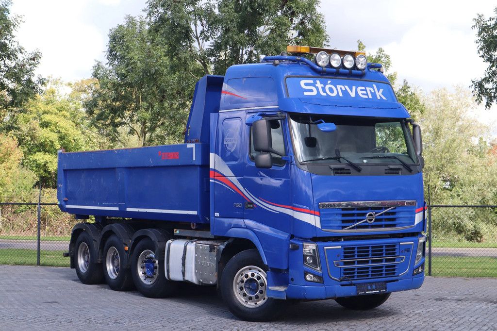 Volvo FH 16.750 | 8X4 | KIPPER / TRACTOR | RETARDER | 100 TON | EURO 5