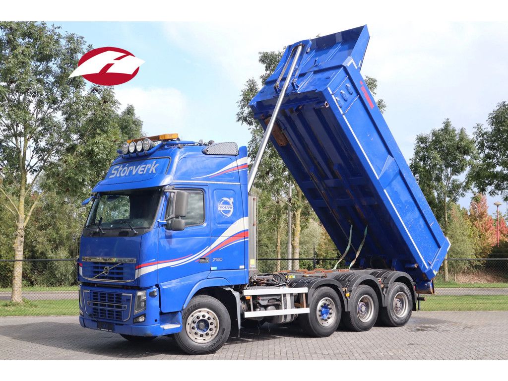 Volvo FH 16.750 | 8X4 | KIPPER / TRACTOR | RETARDER | 100 TON | EURO 5
