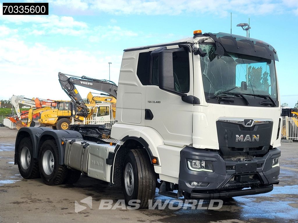 MAN TGS 33.480 6X4 Cabin Damage! TN Retarder Hydraulic
