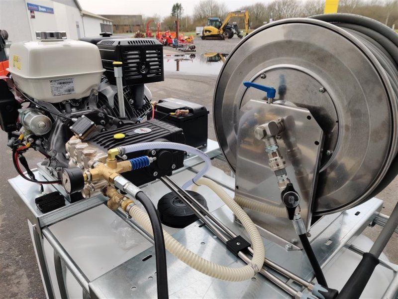 220/20-600 Honda 13hk el-start inkl. 50 meter rustfri opruller