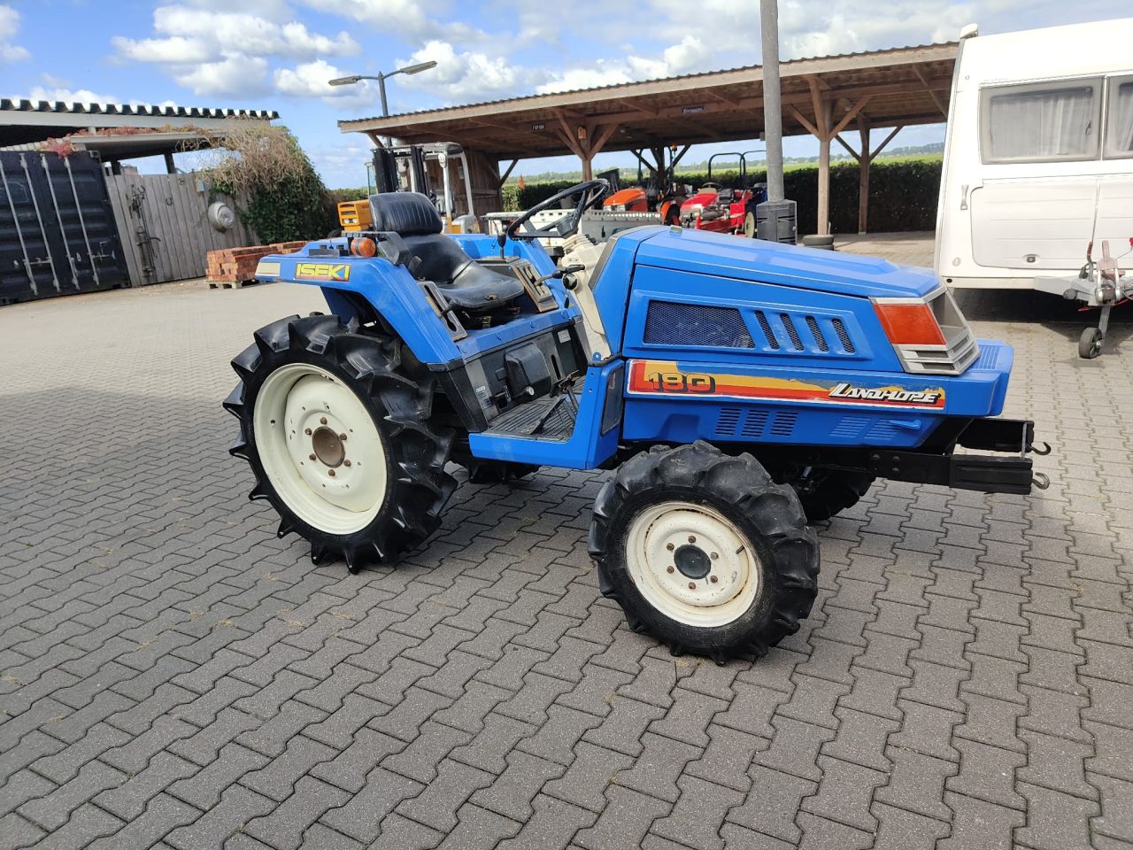 Iseki TU180 stuurbekrachtiging, 4WD
