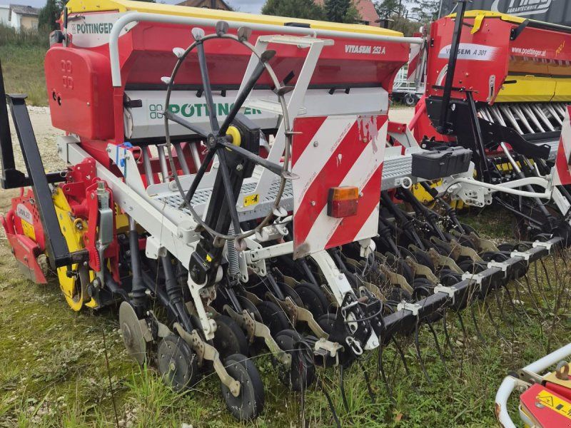 Pöttinger Lion 251 u. Vitasem252A mit Scheibenschar 2,50m Ab.