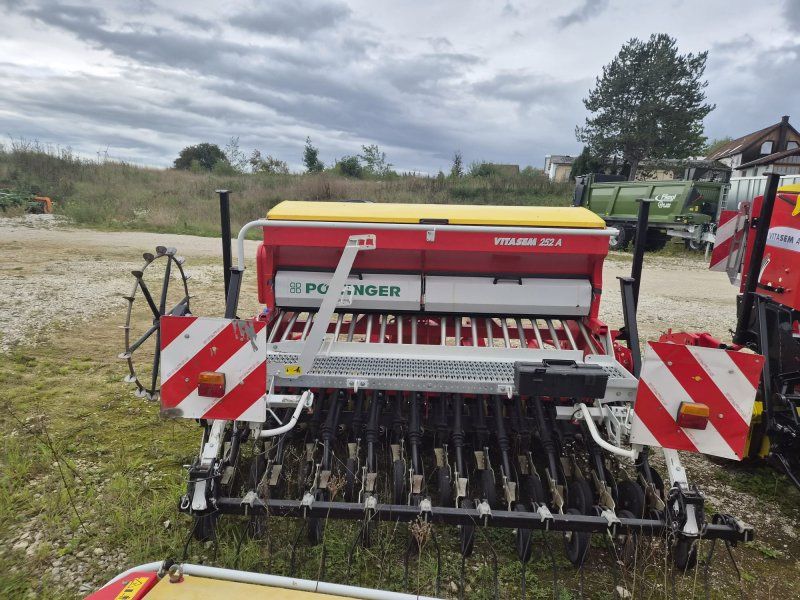 Pöttinger Lion 251 u. Vitasem252A mit Scheibenschar 2,50m Ab.