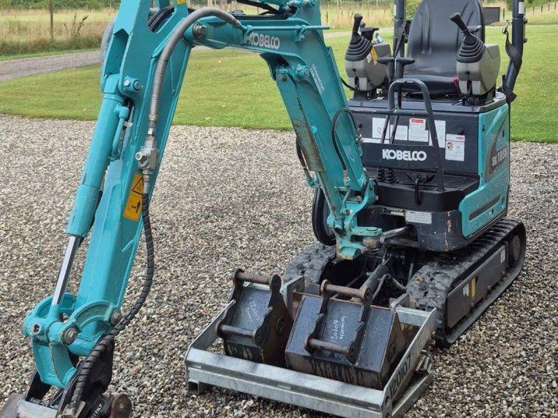 Kobelco SK10SR-2 Compacttilt Velholdt minigraver udskydelig undervog