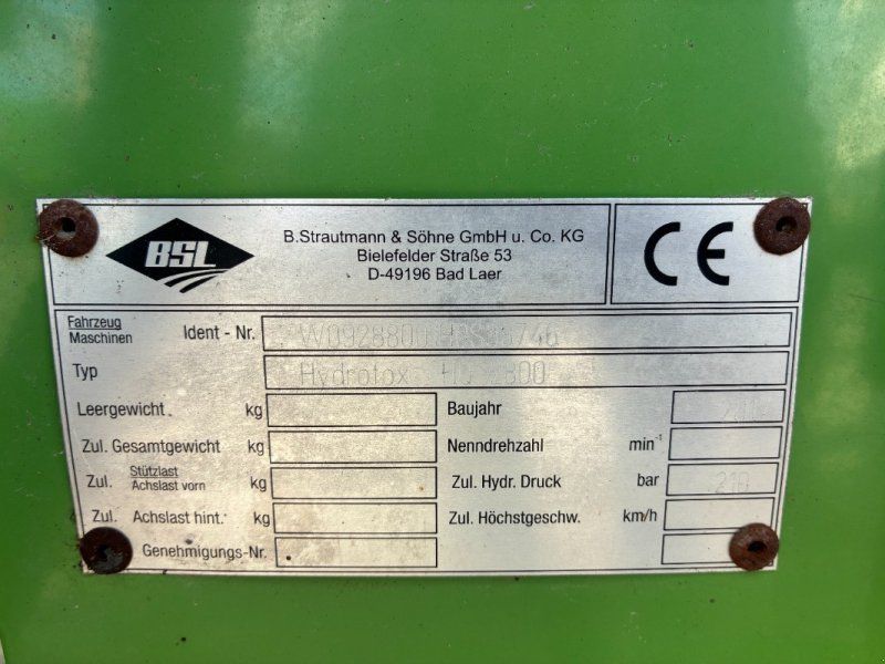Strautmann Hydrofox HQ 2800