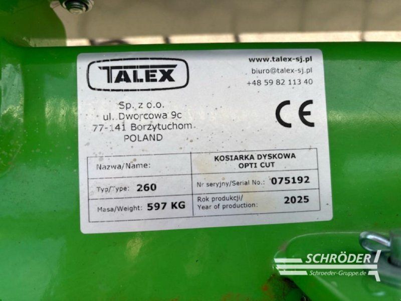 TALEX OPTICUT 260