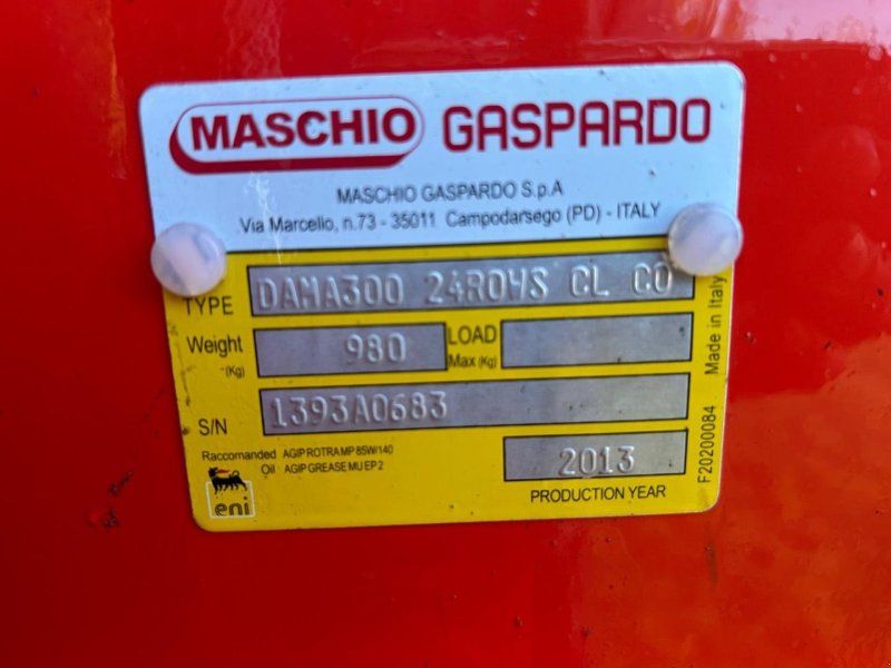Maschio DM 3000 + Dana 300