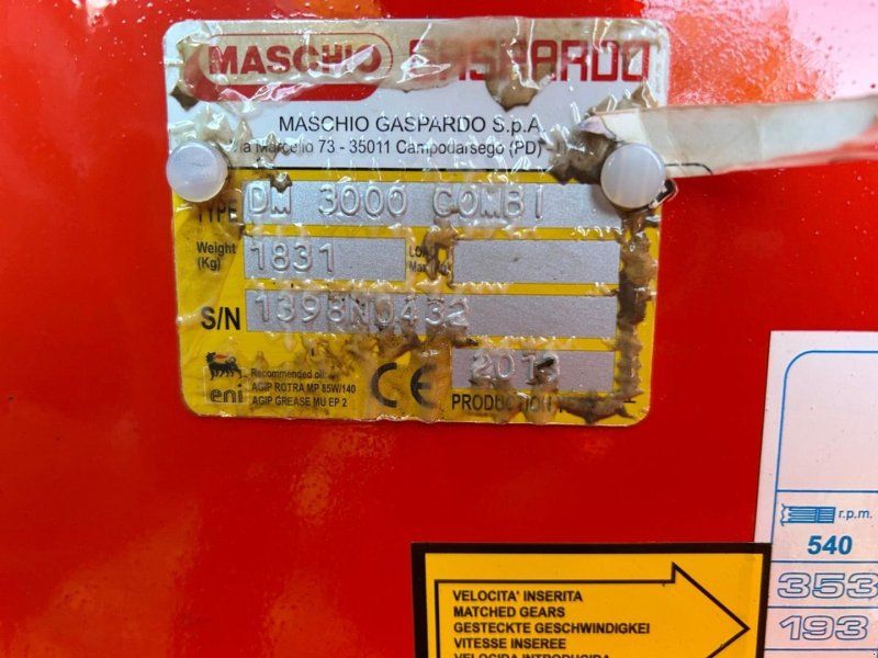 Maschio DM 3000 + Dana 300