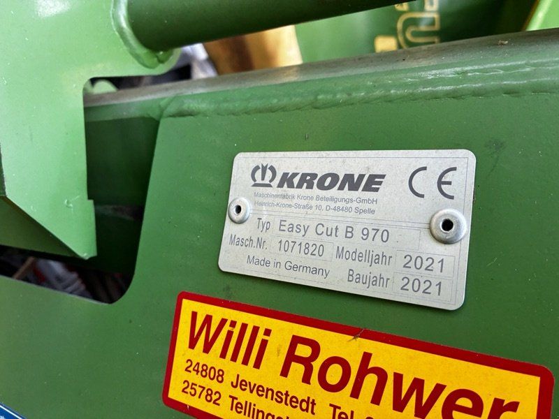 Krone EasyCut B 970