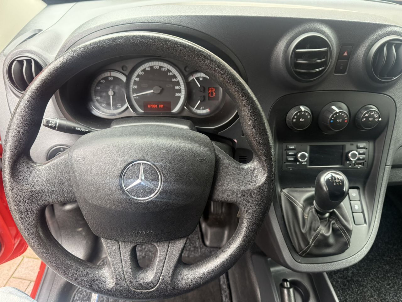 Mercedes Citan met Sortimo inrichting 67801km